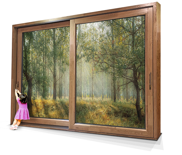 Lift & Slide Wood Door LR