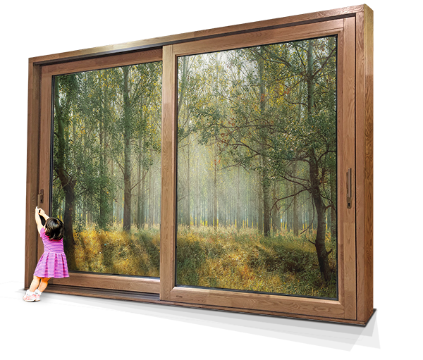 Lift & Slide Wood Door LR